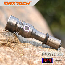 Maxtoch FIGHTER Waterpoof IP68 18650 Battery Cree U2 Tactical LED Flashlight